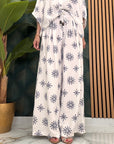 Pantaloni con ricami Lumina 9212