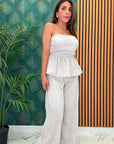 Coordinato in pizzo san gallo 13502
