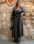 Trench in ecopelle 88696