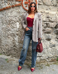 Giacca Tartan 80129