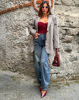 Giacca Tartan 80129