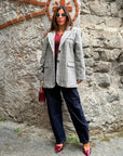 Giacca Herringbone 80129
