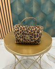 Mini Bag Suede Animalier