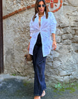 Camicia con stringhe 9242
