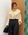 Blusa a pois 3399
