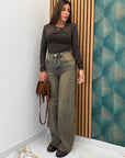 Jeans wide leg 681