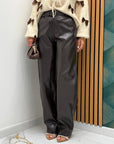 Pantalone ecopelle 7973