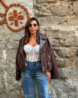 Giubbino Ecopelle 70421