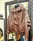 Bomber in ecopelle 8817