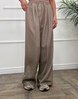 Pantalone comfy a palazzo 6187