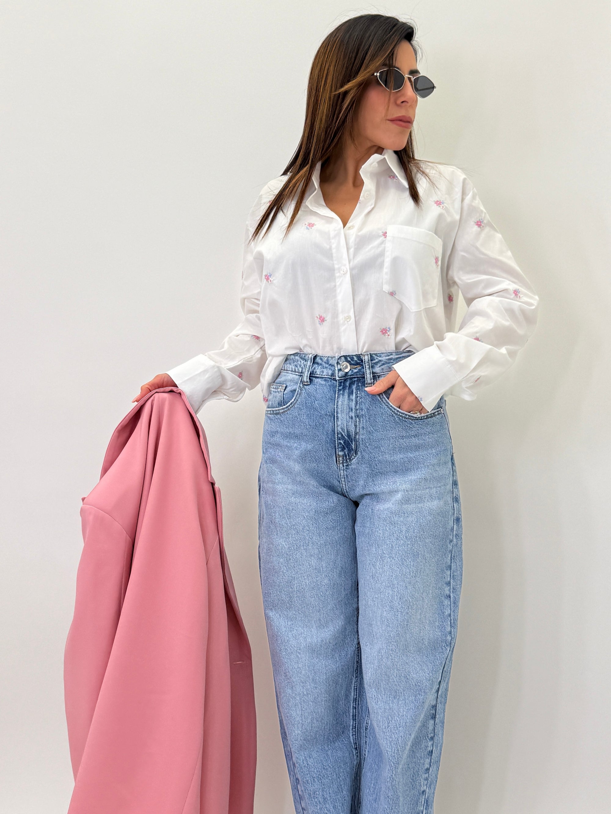 Camicia Flowers 17195