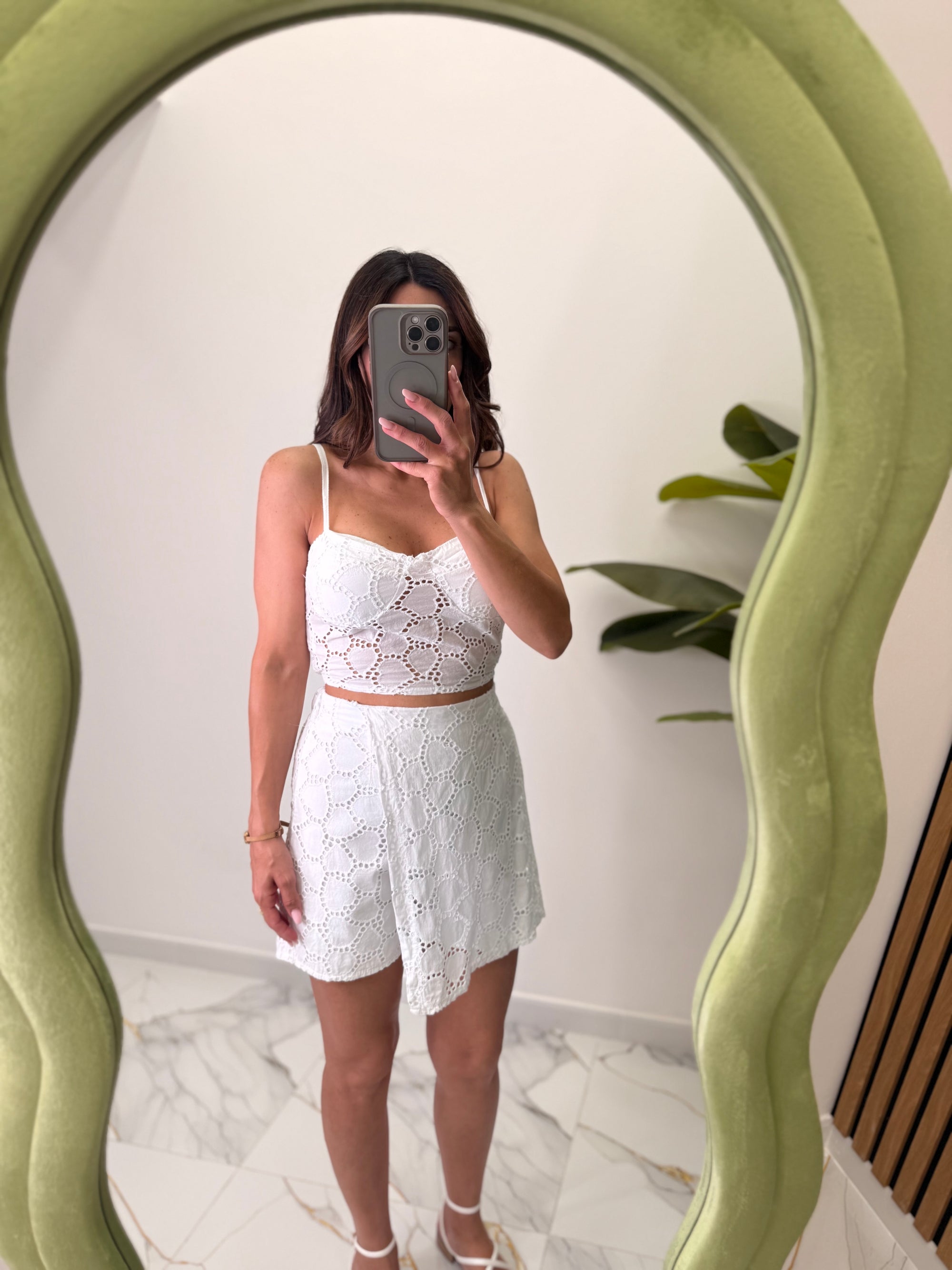 Coordinato pizzo san gallo 13355