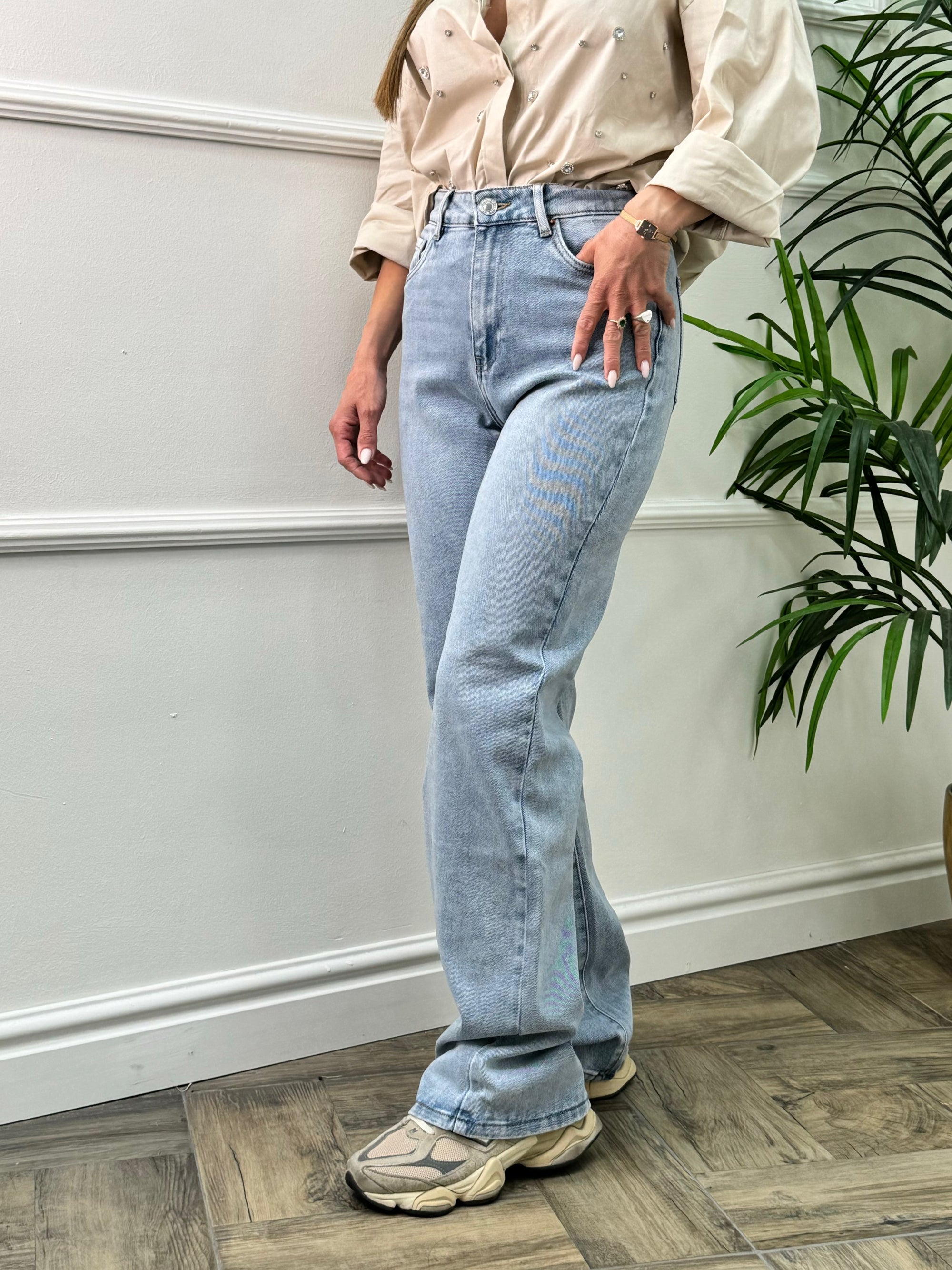 Jeans wide leg 7925