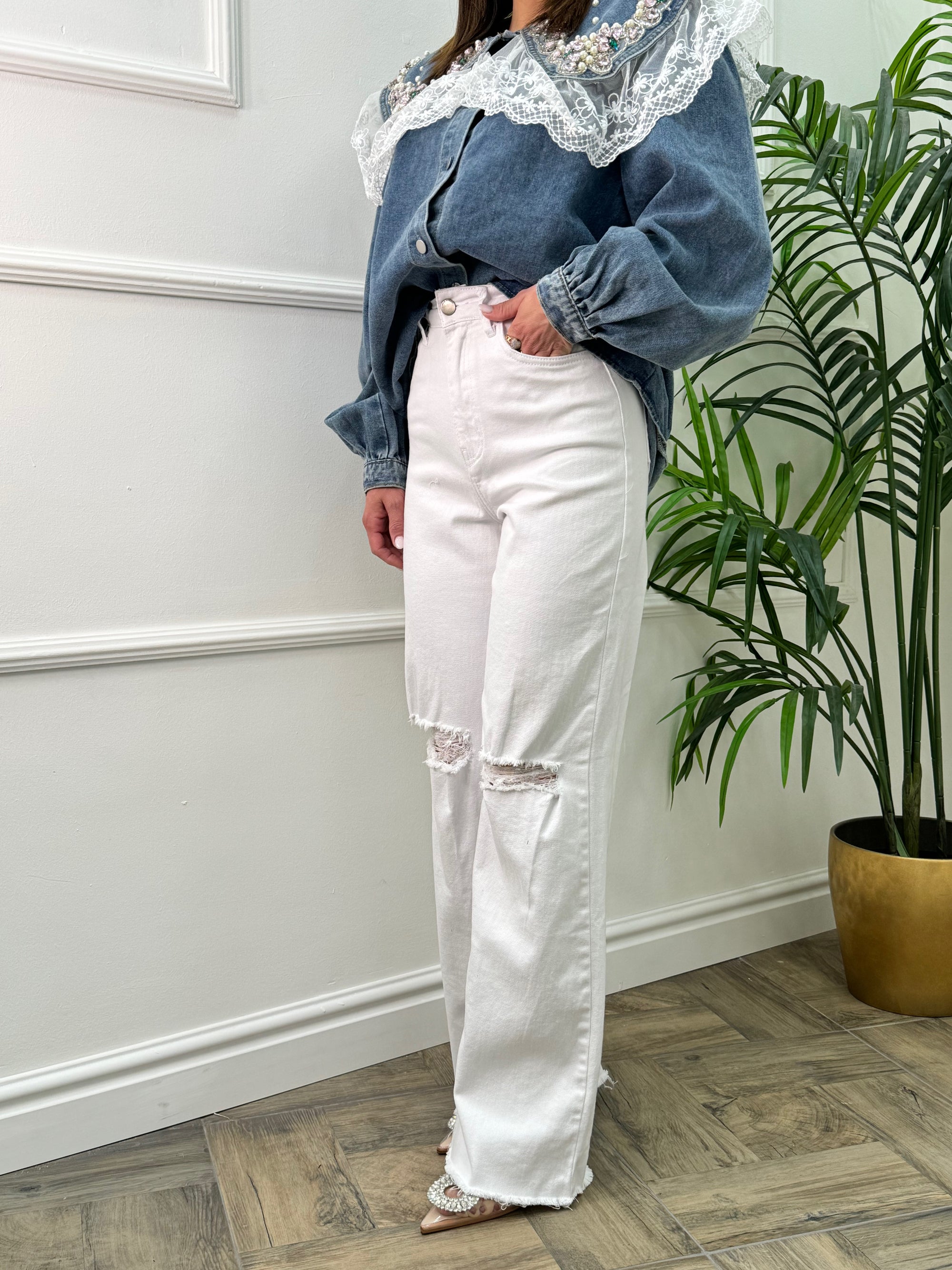 Jeans White 952
