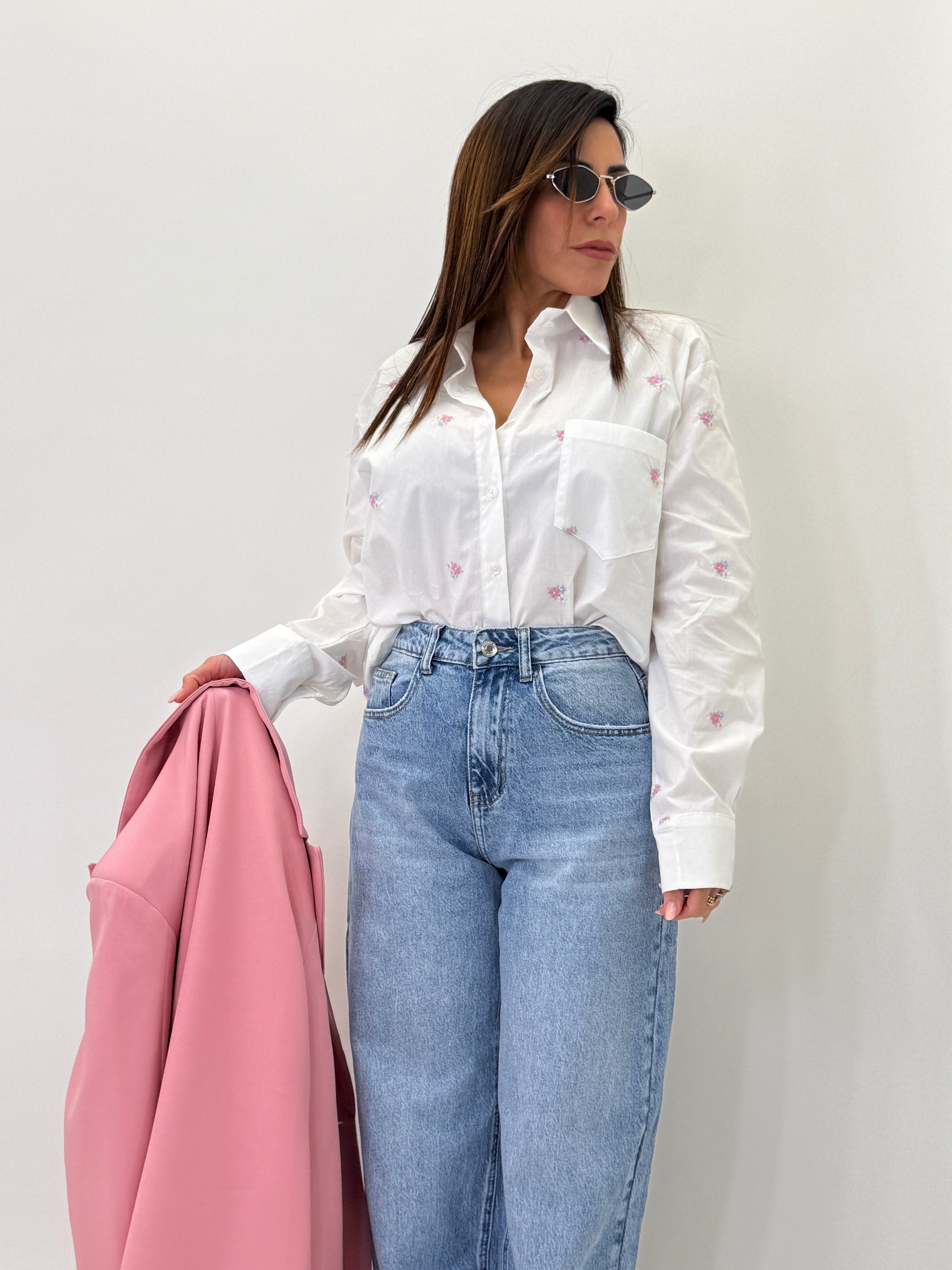 Camicia Flowers 17195