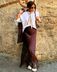 T-shirt con foulard JW2625