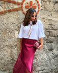 T-shirt con foulard JW2625