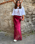 T-shirt con foulard JW2625