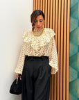 Blusa a pois 3399