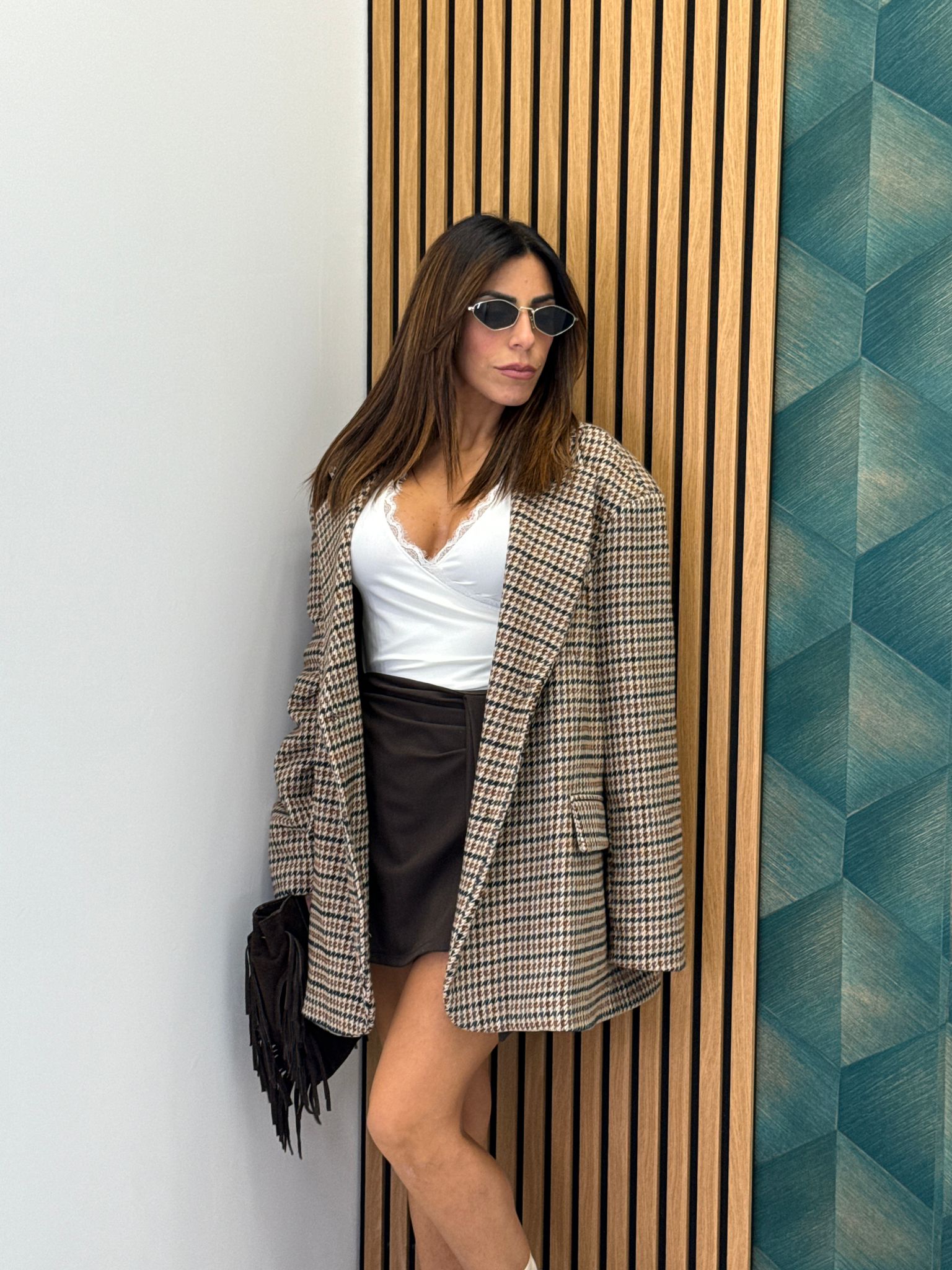 Giacca Pied de poule JWGC02