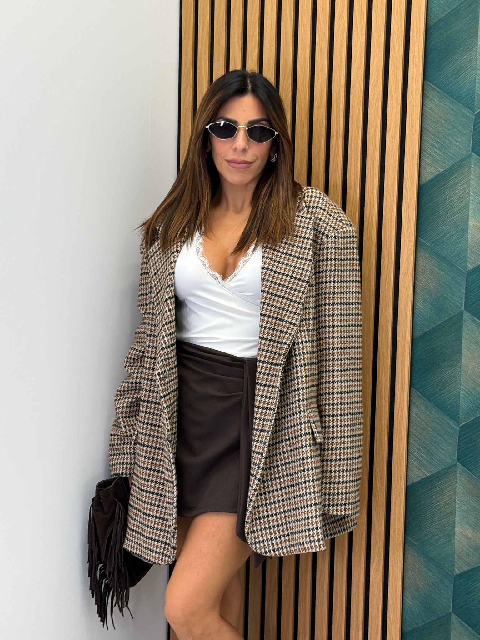 Giacca Pied de poule JWGC02