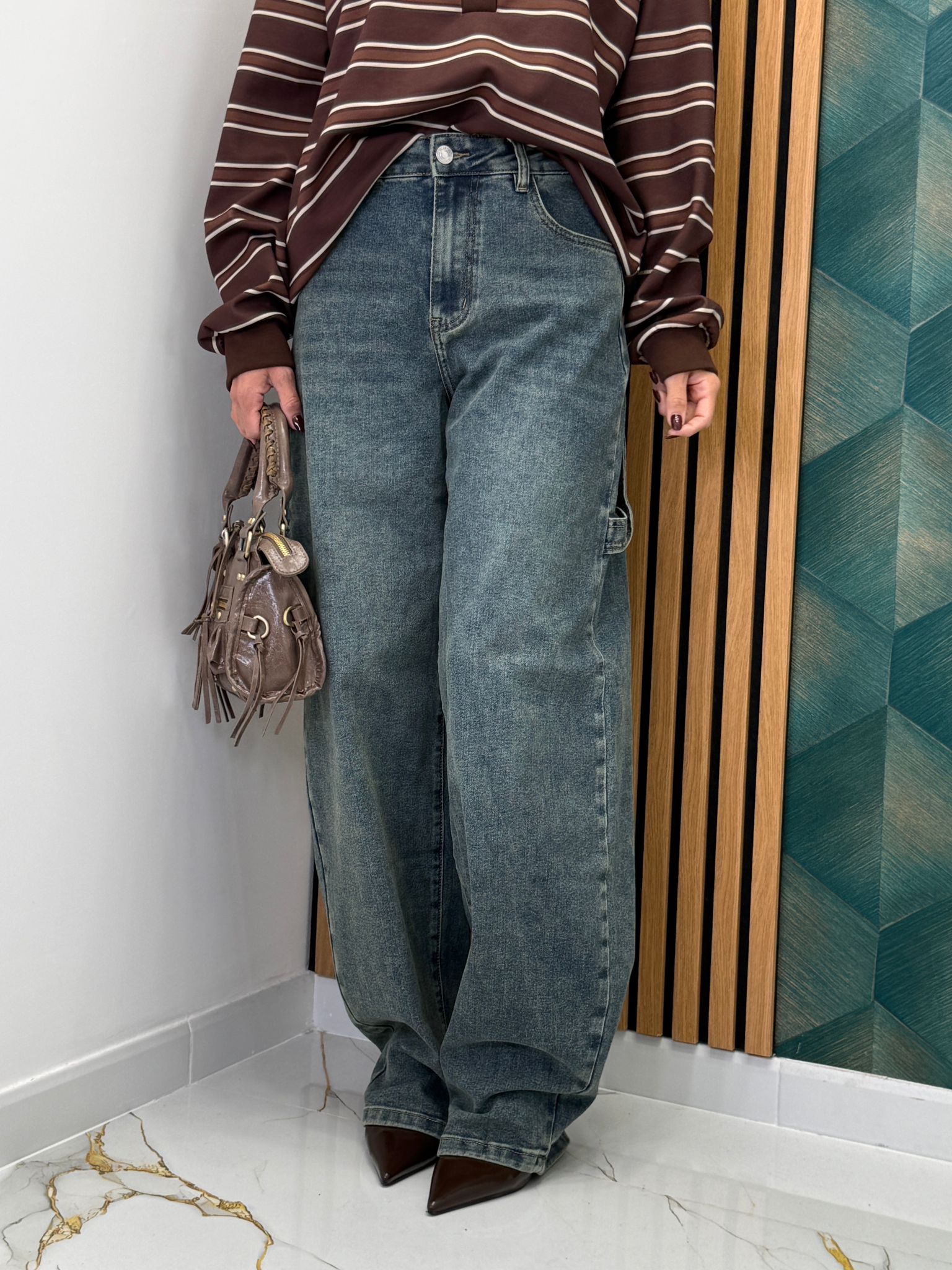 Jeans Wide Balloon 6010-4