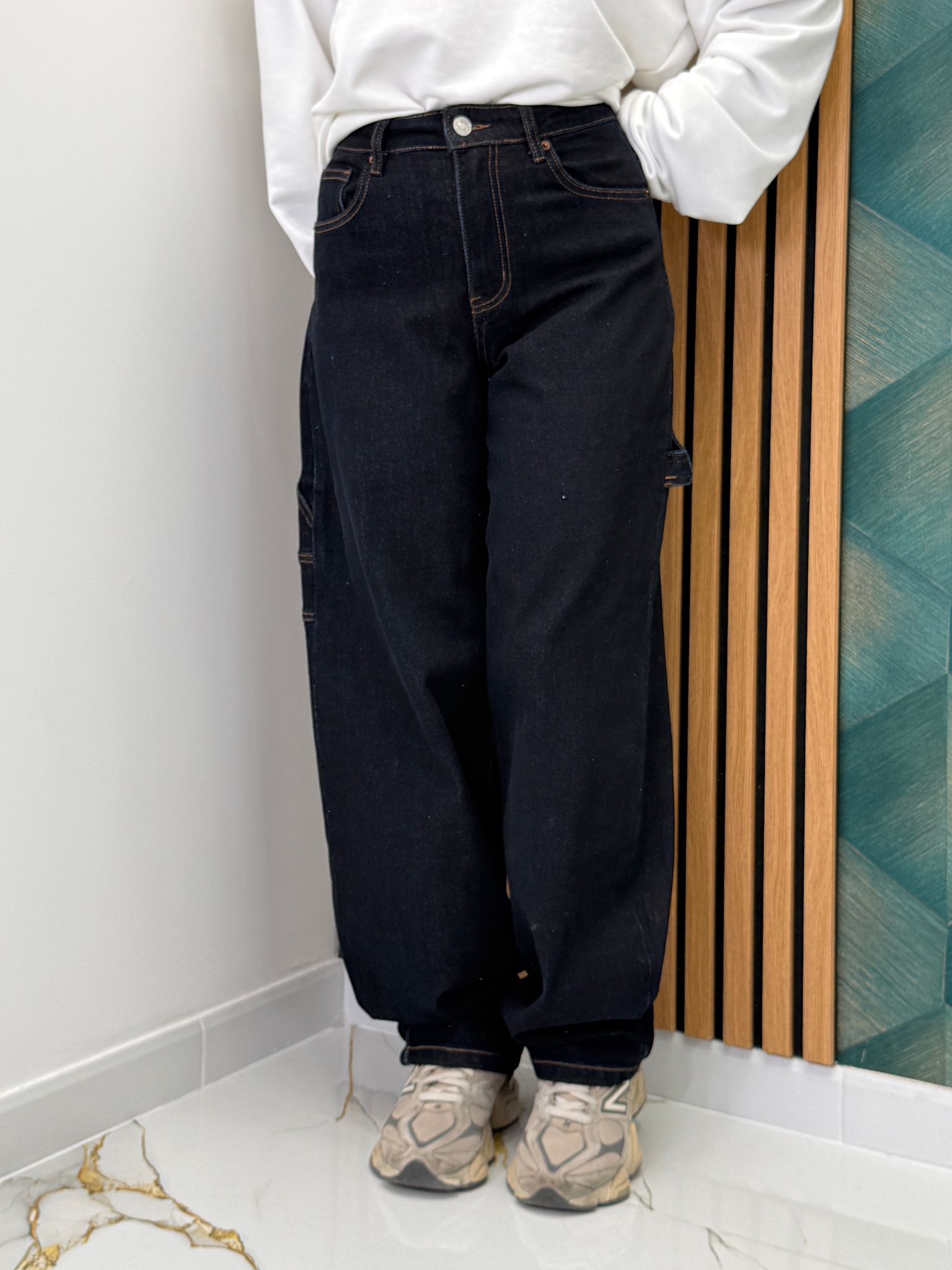 Jeans Wide Balloon 6010-1