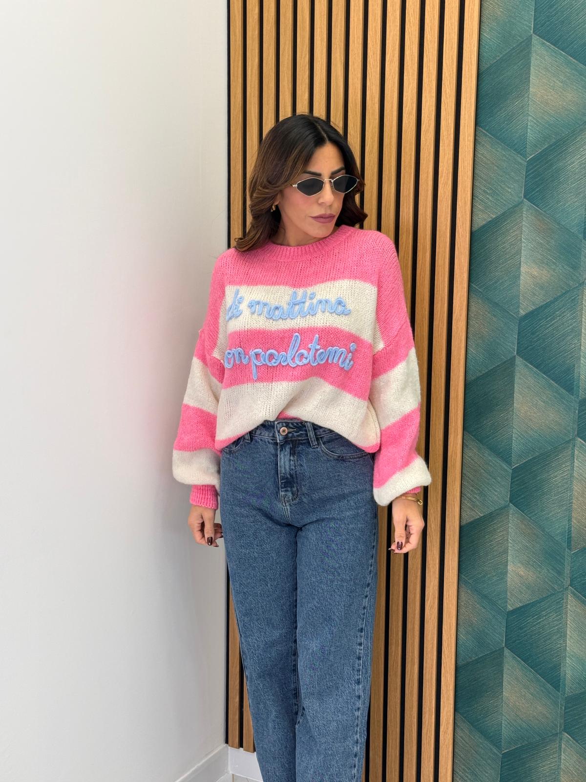 Pullover &quot;Non parlatemi&quot; 2958