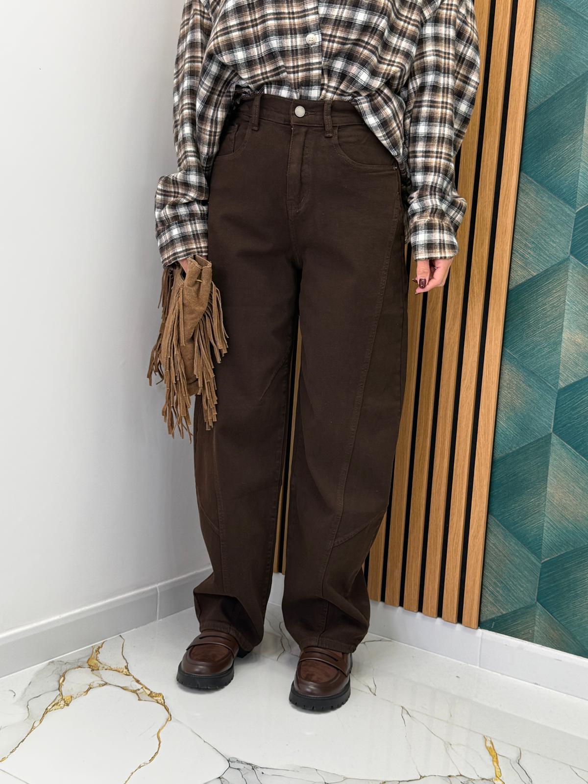 Jeans Balloon Brown 1857