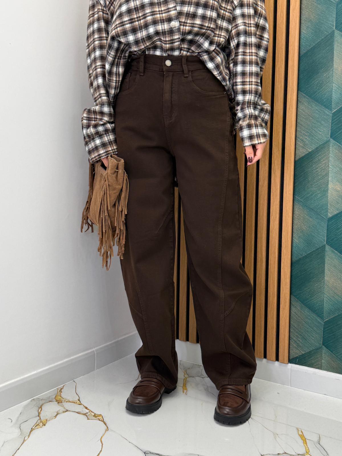 Jeans Balloon Brown 1857