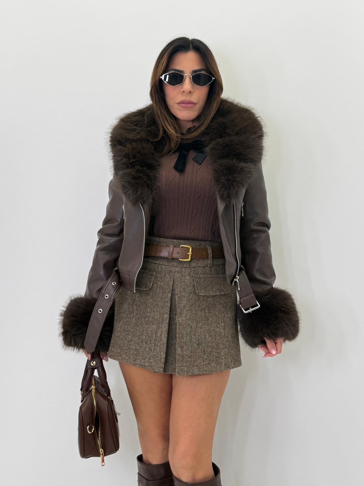 Giubbino ecopelle Livia 202310