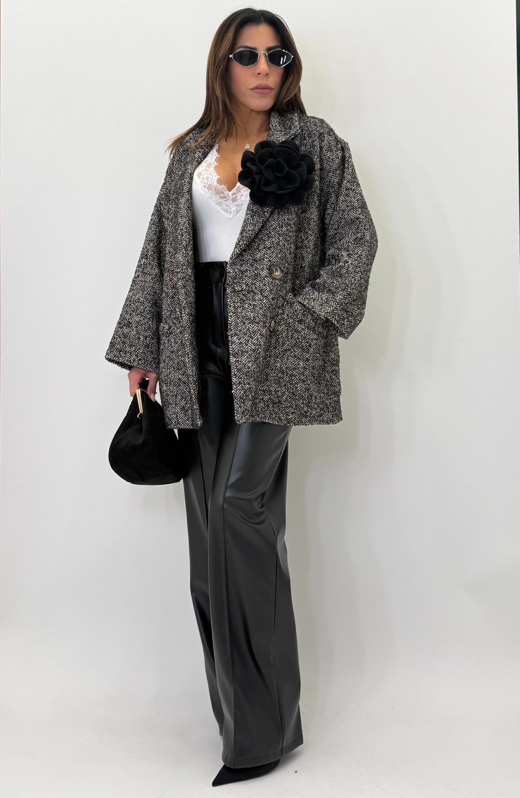 Blazer Oversize Tweed 9627