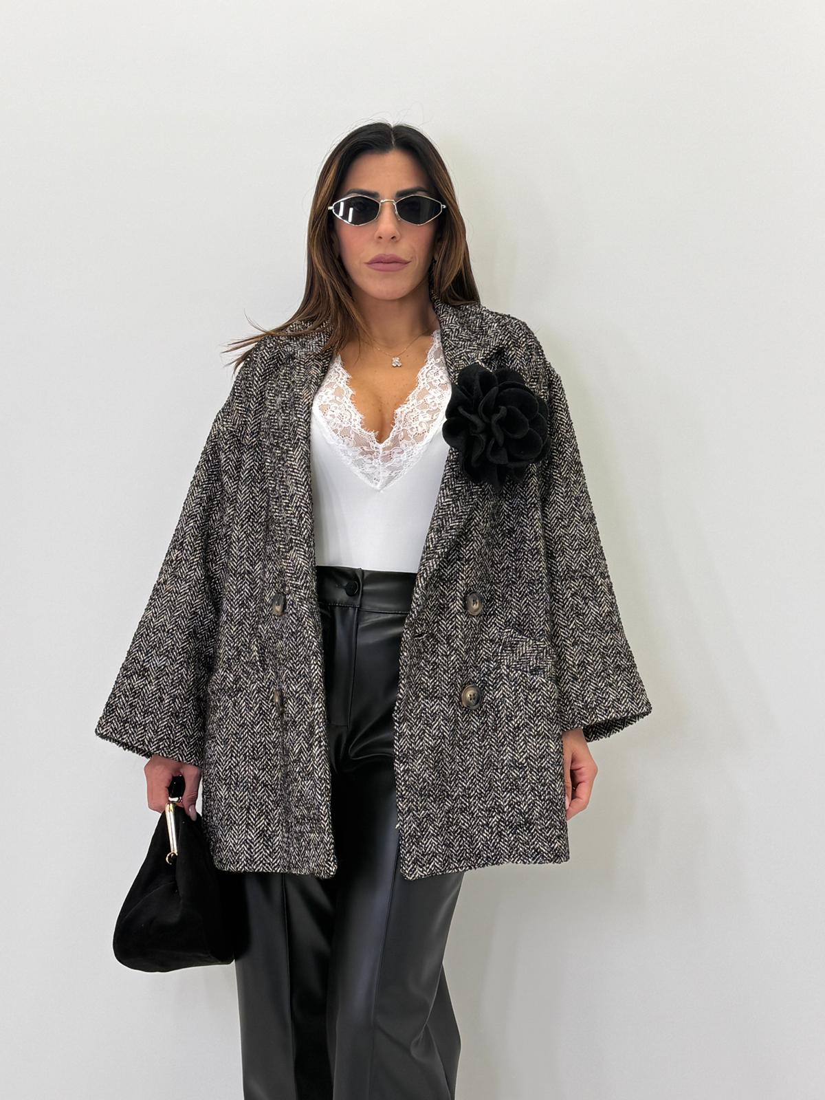 Blazer Oversize Tweed 9627