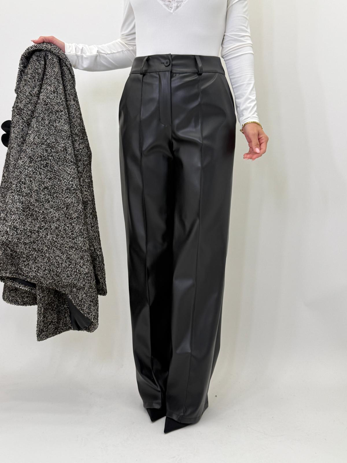 Pantalone in ecopelle 17266