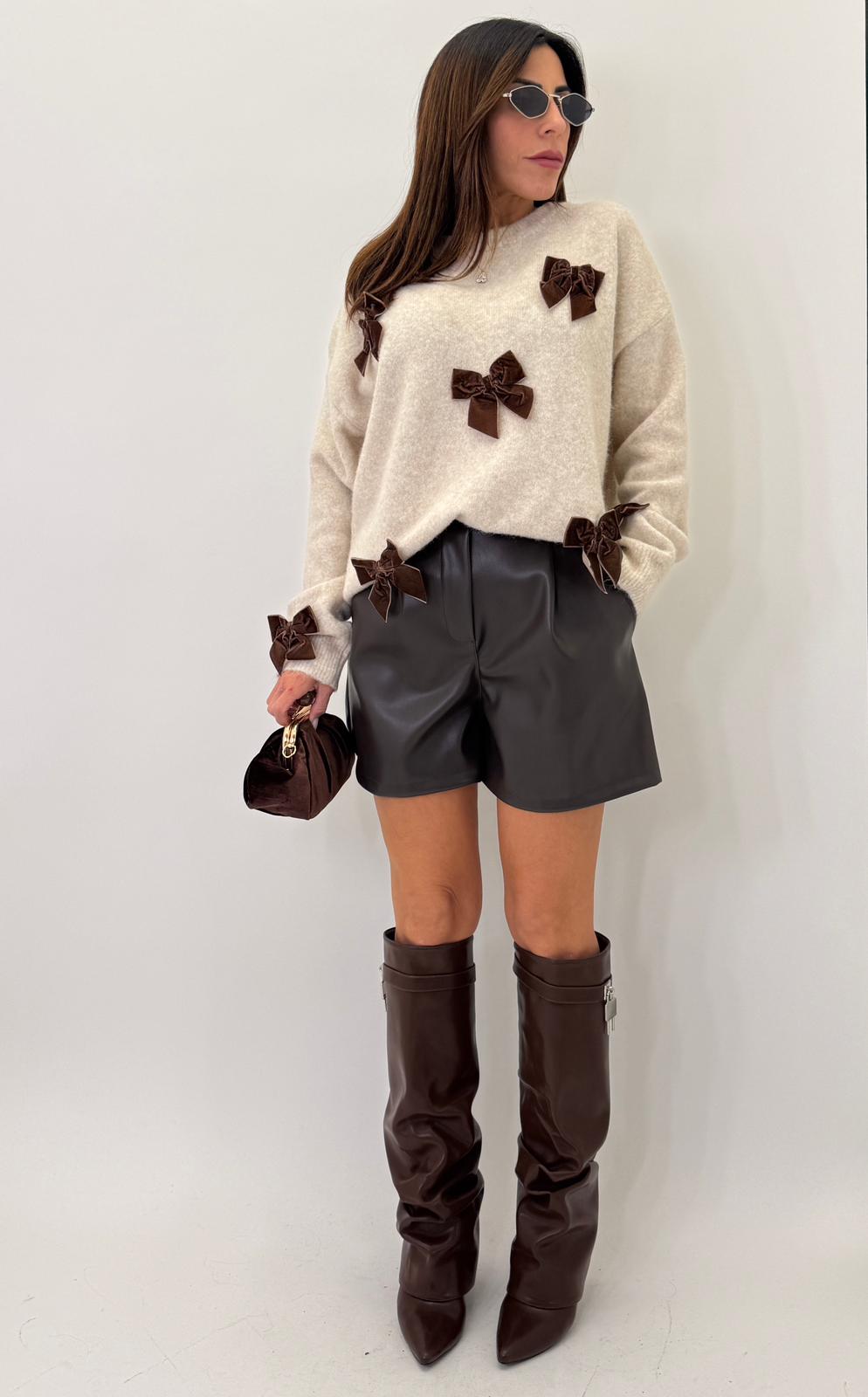 Shorts in ecopelle 2573