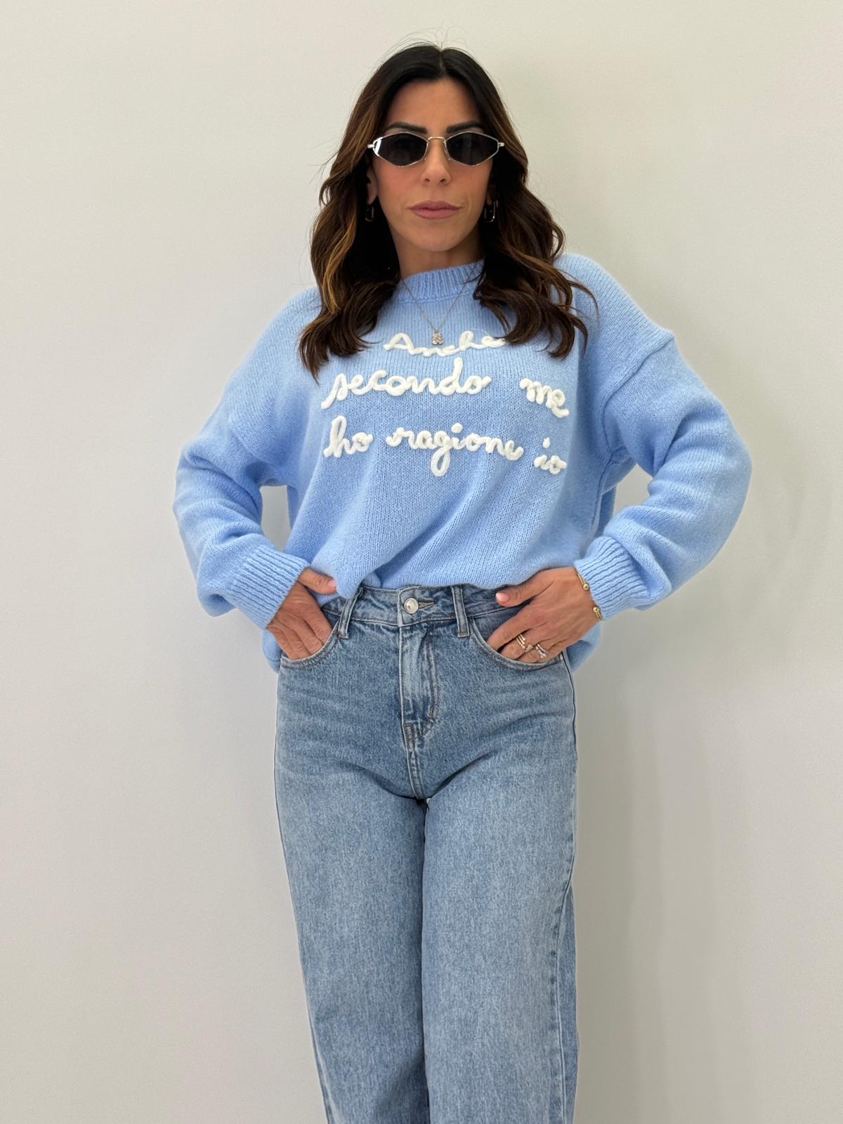 Pullover 'Ho ragione io' 1355-119