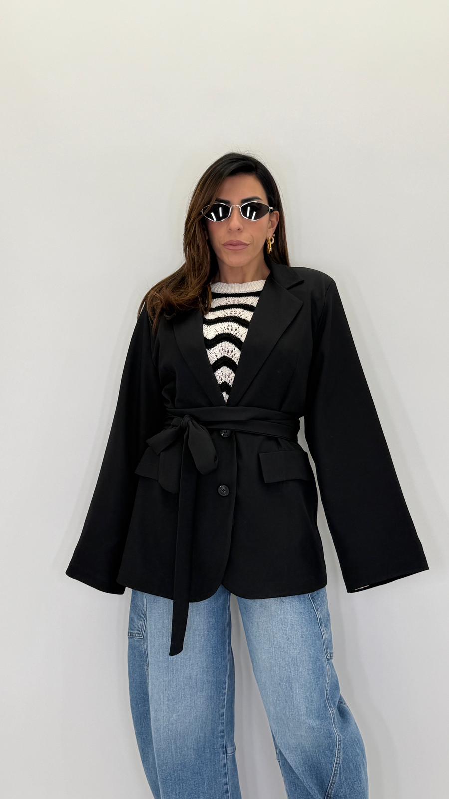 Blazer con fusciacca 3871