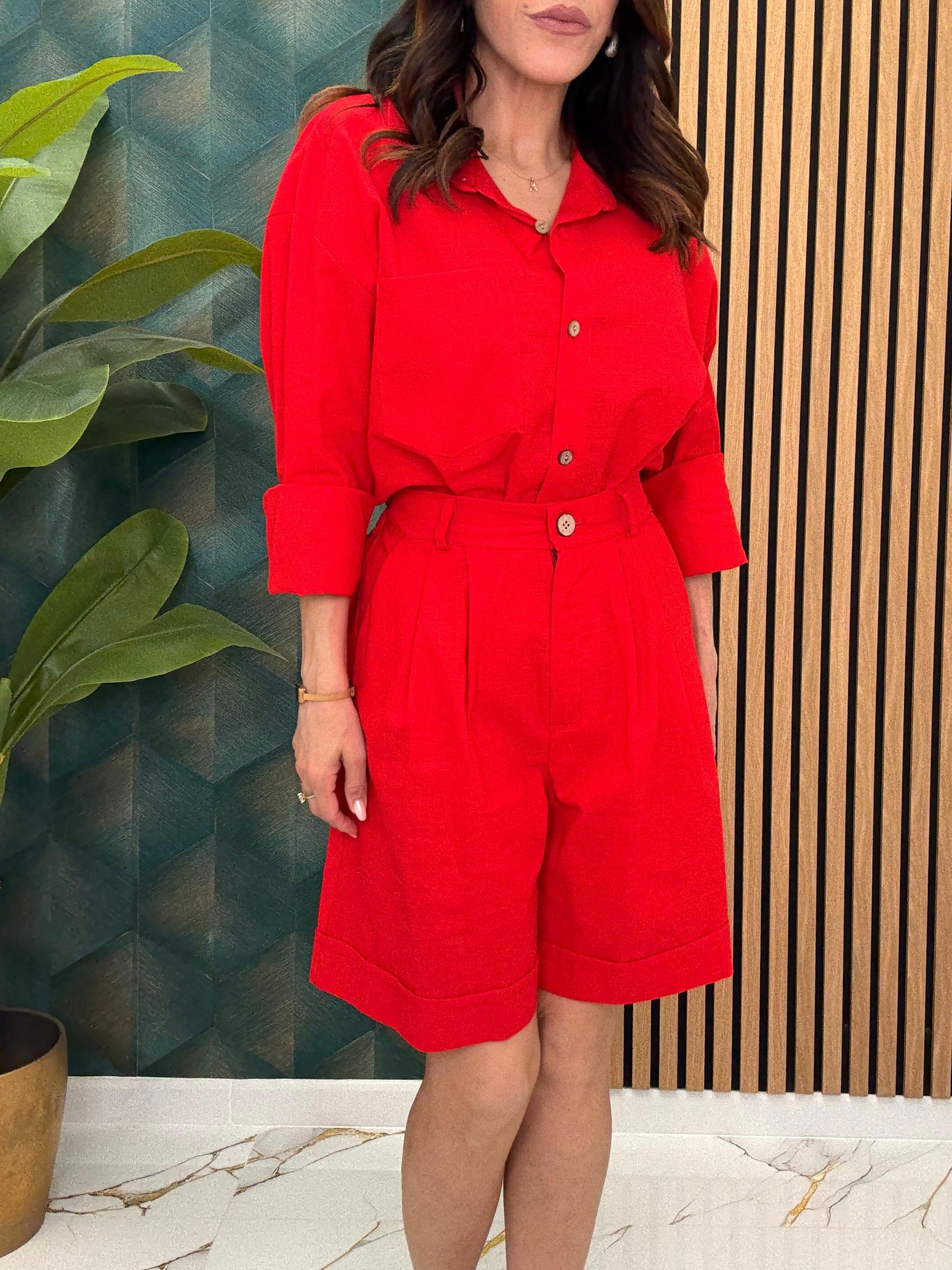 Coordinato misto lino 2437