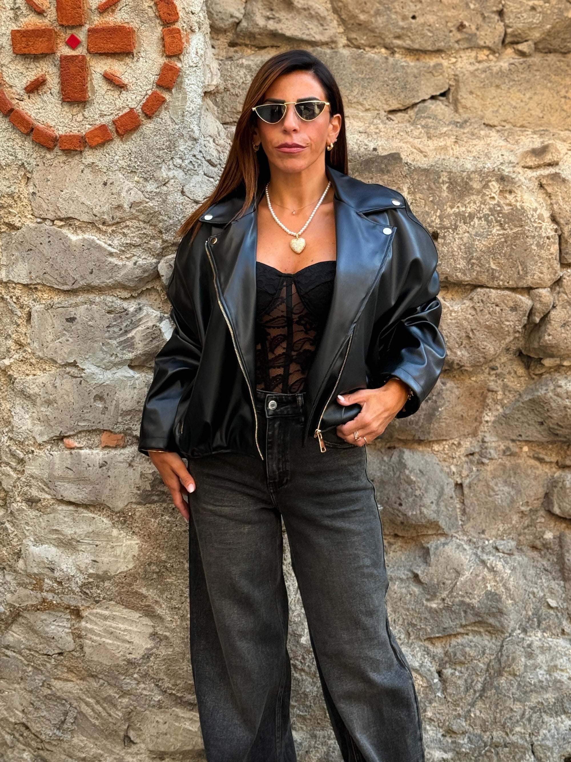 Giubbino Ecopelle 70421