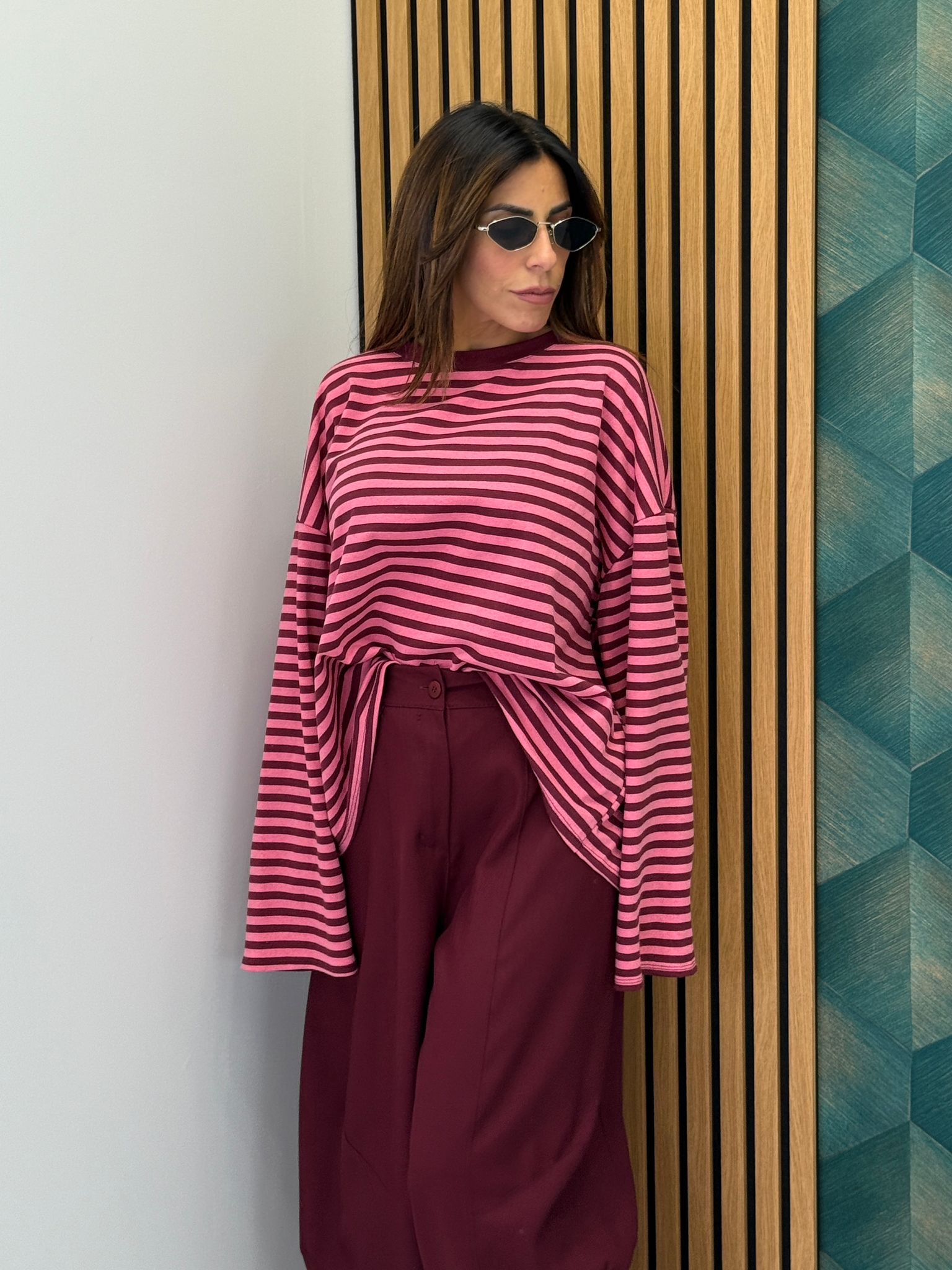 Maglia a righe 21345