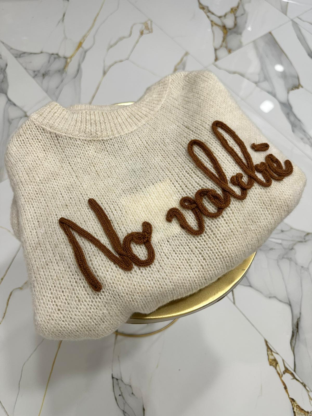 Pullover "No vabbè" 2702